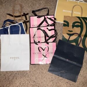 10PC-Bundle Of Designer Paper Bags